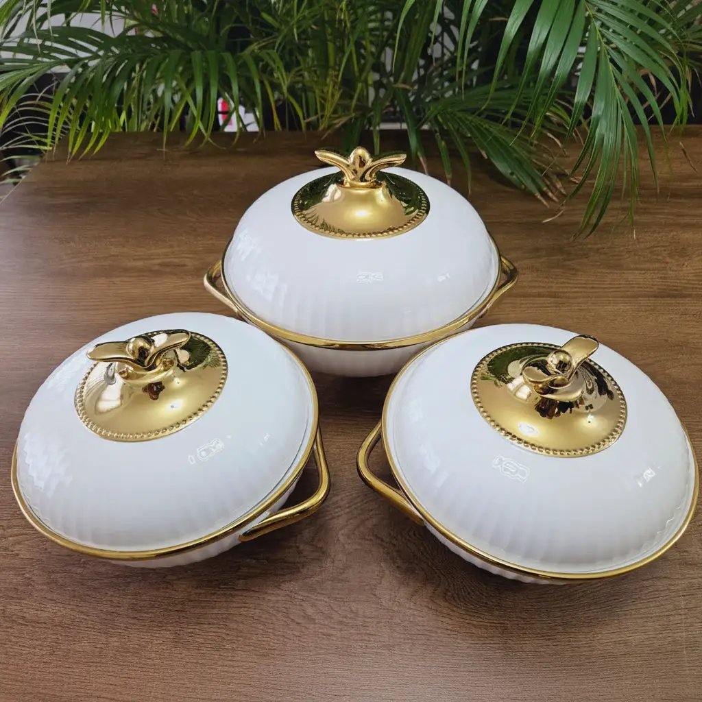 Ceramic Serving Bowls – Set of 3 Home & Kitchen Serving Bowls