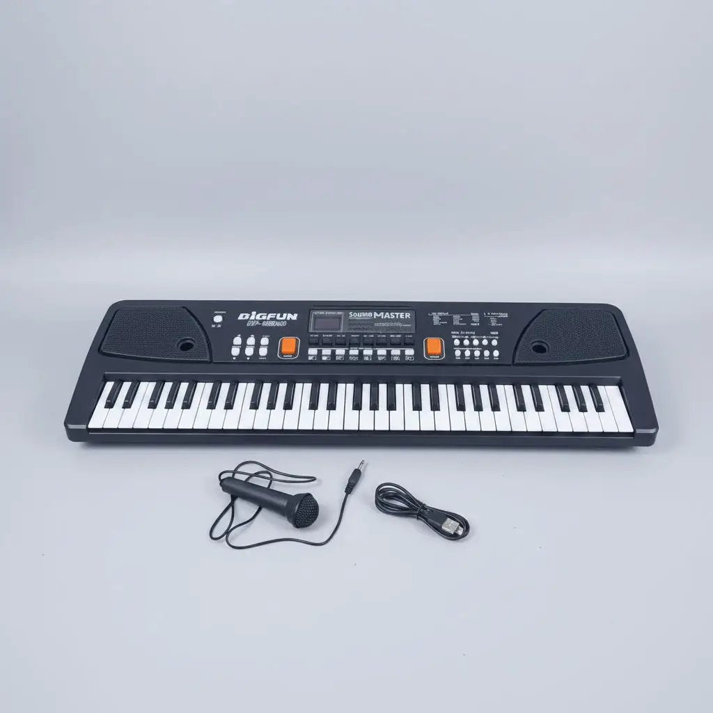 Electronic Keyboard, 61 Keys Musical Instruments Musical Keyboards