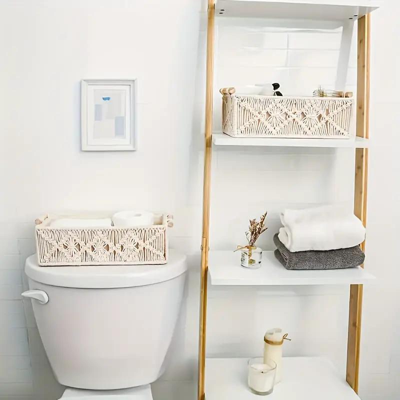 Handmade Woven Basket Storage Basket Household Storage Baskets