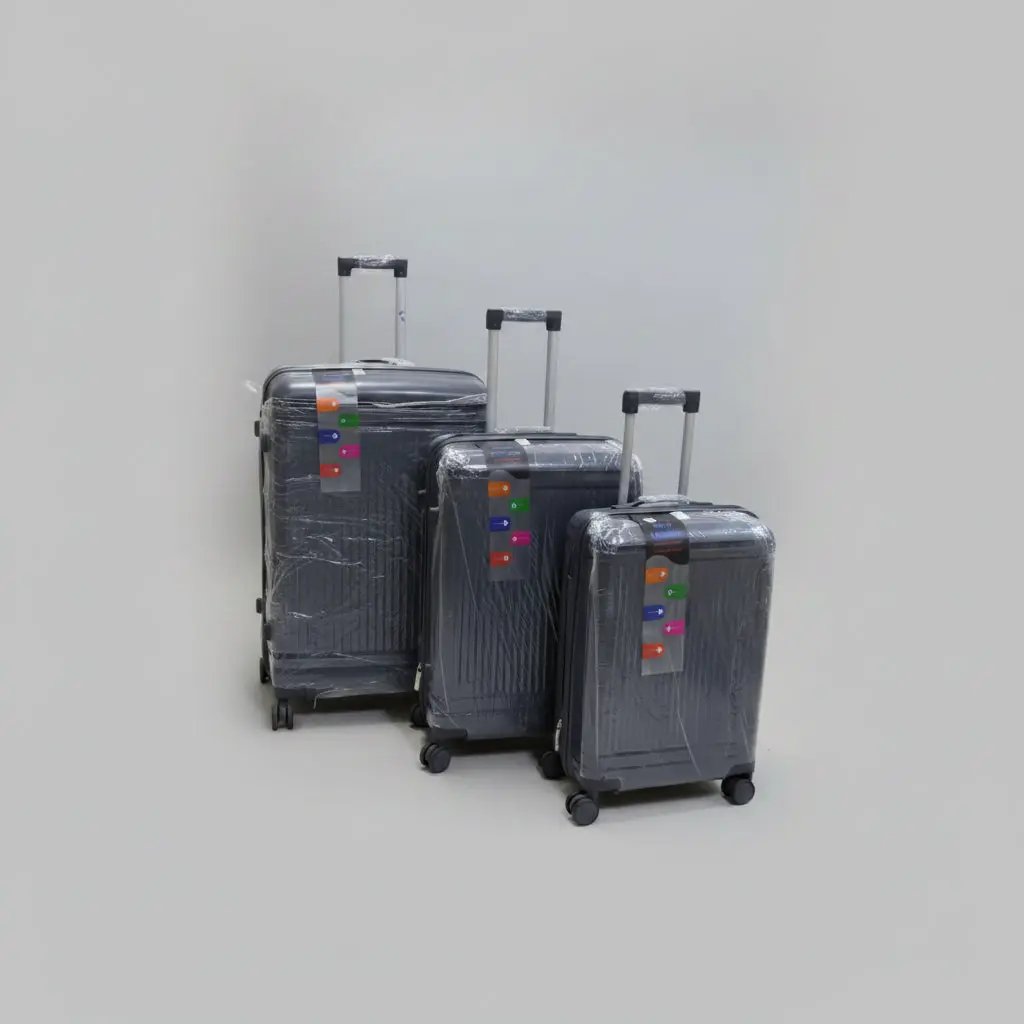 PP 3-in-1 Suitcase Set – Unbreakable Rubber, No. 30 Luggage & Travel Bags Suitcase Travel Sets