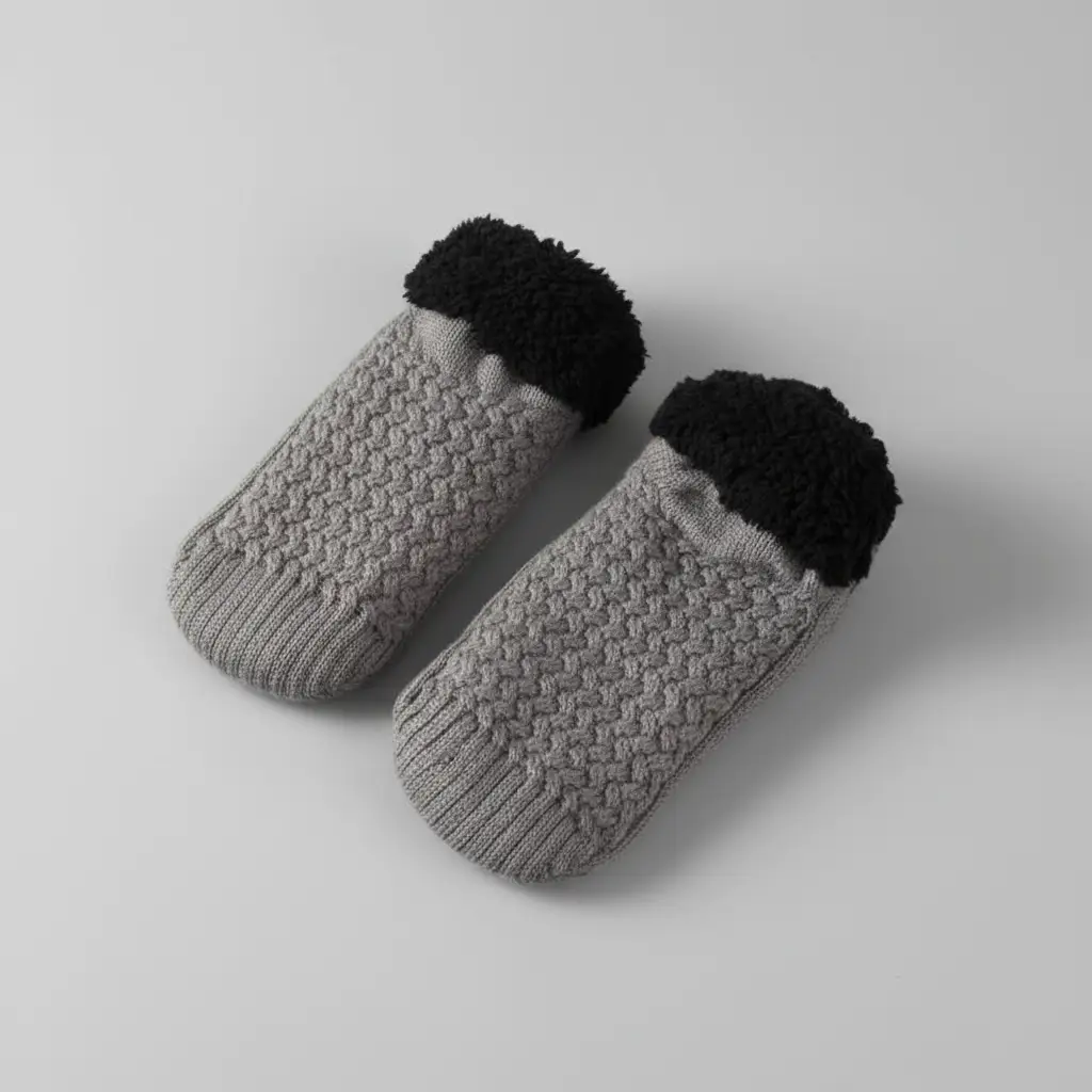 Non-Slip Knitted Floor Slipper Socks Clothing & Accessories Slippers