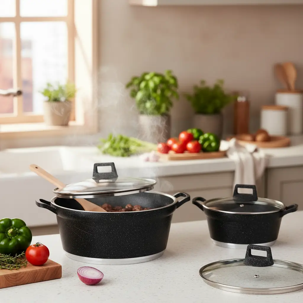 Lackryne 10-Piece Cookware Set Cookware Set Cookware Sets
