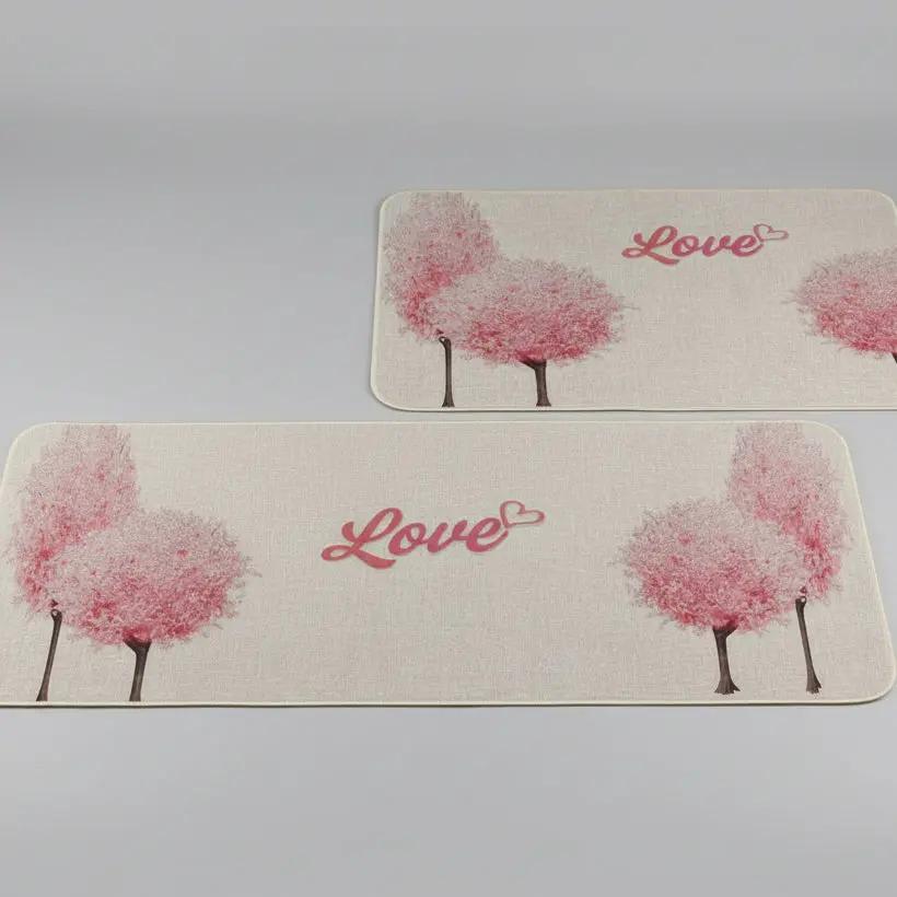 2pc Rubber Kitchen Mats Set Kitchen Mats Rugs