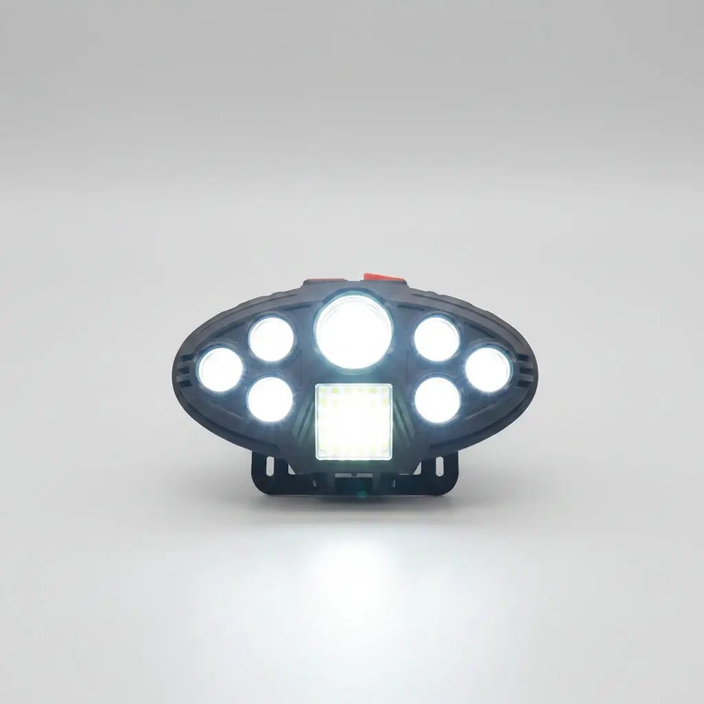F-T26 7-LED USB Rechargeable Headlamp Outdoor & Lighting Camping Lights & Lanterns