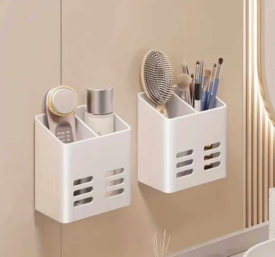 Punch-Free Storage Box Wall-Mounted Caddies