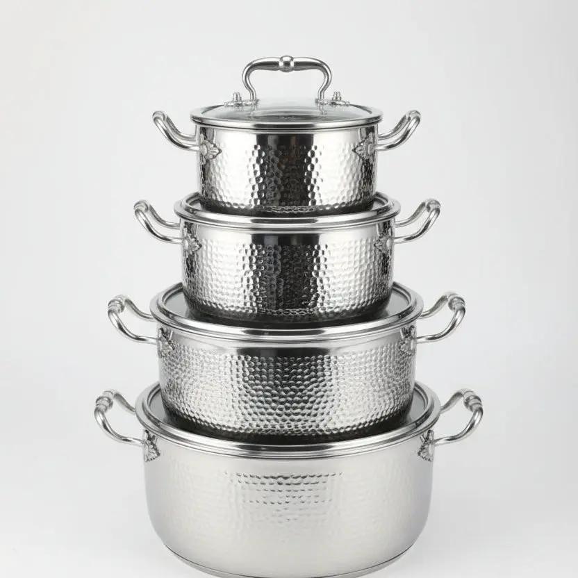 8-Piece Triply Stainless Steel Cookware Set Cookware & Kitchen Cookware Sets