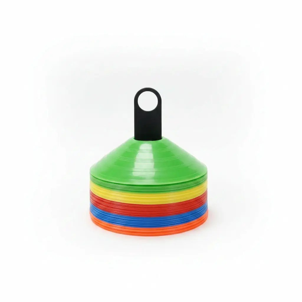 Pace Marker Flat Cones Set Sports & Fitness Boundary Cones