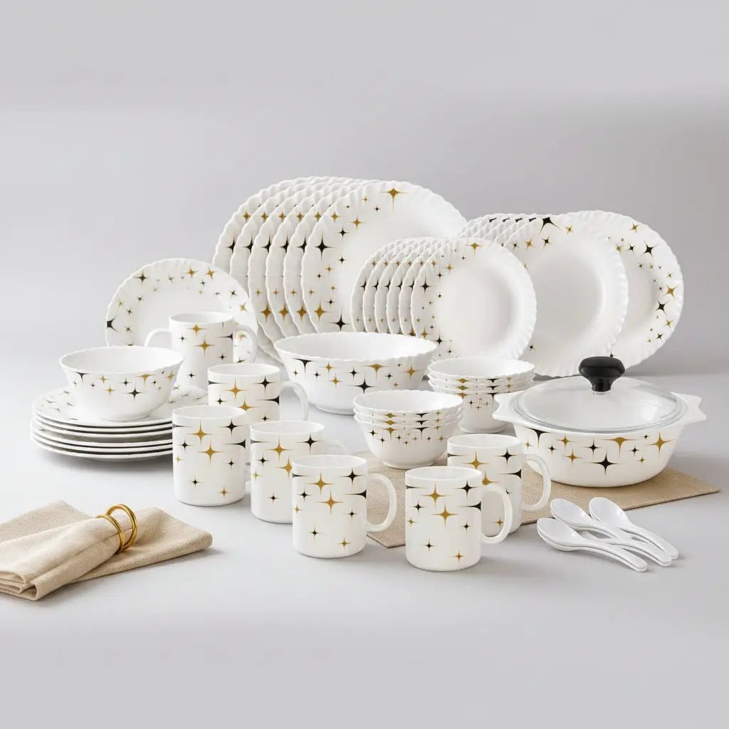 Glass Dinner Set 40pcs Dinnerware Dinnerware Sets