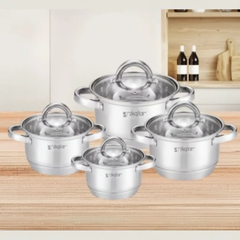 4-Piece Cookware Set Heavy Duty Cookware Cookware Sets