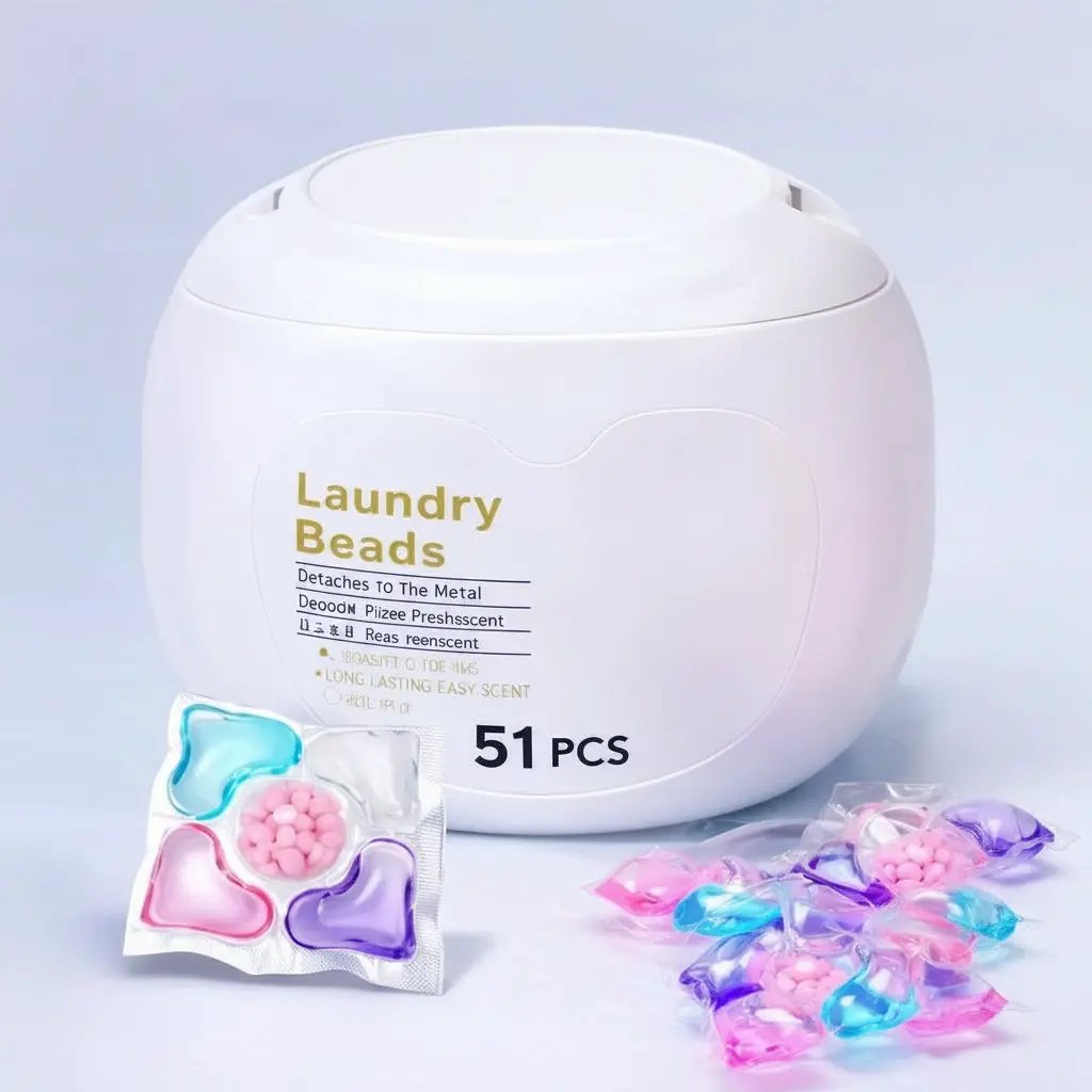 5-in-1 Laundry Pods + Laundry Beads (51 pcs) Laundry & Cleaning Laundry Detergent