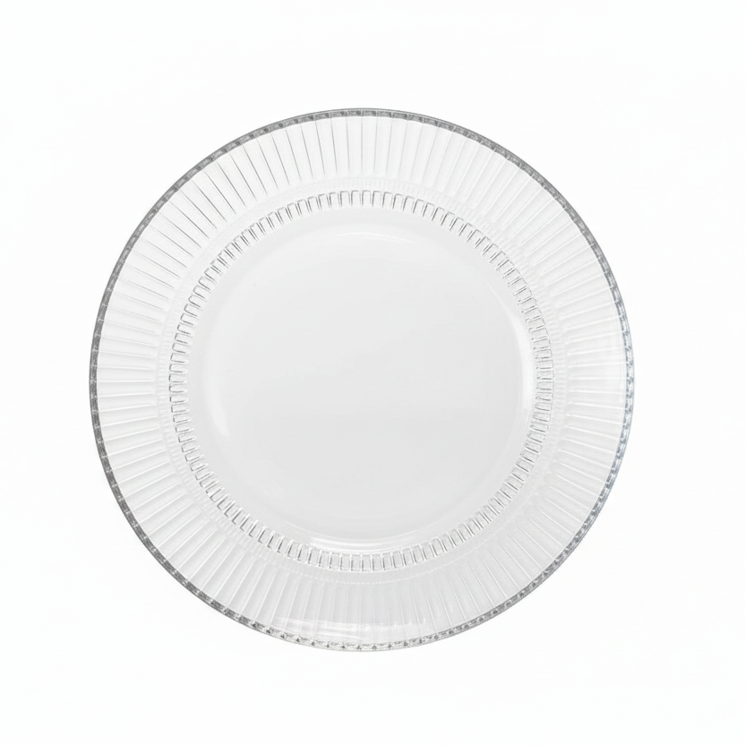 Blooming Glass Dinner Plates Set of 6 Kitchenware Plates