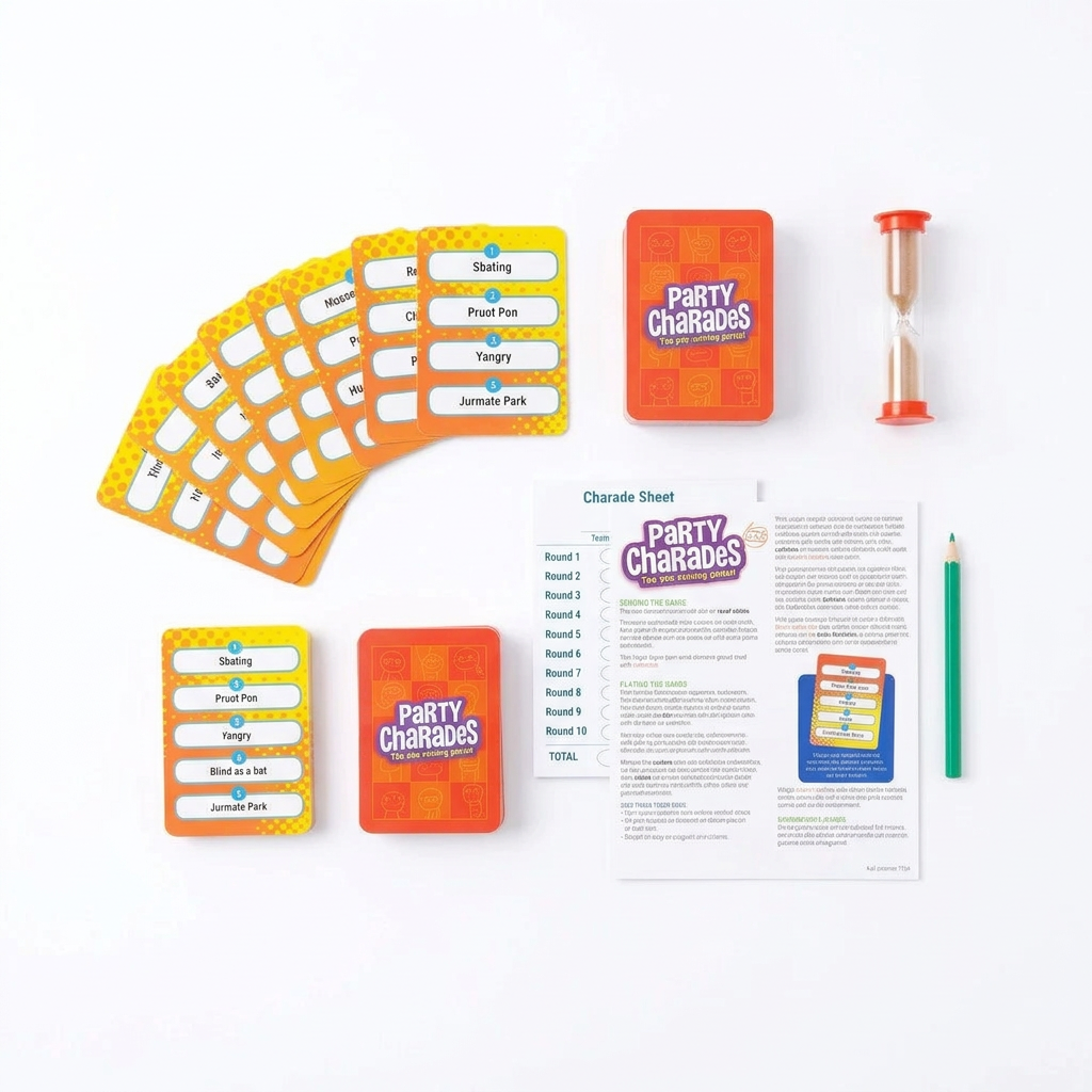 Party Charades Game Party Game Board Games