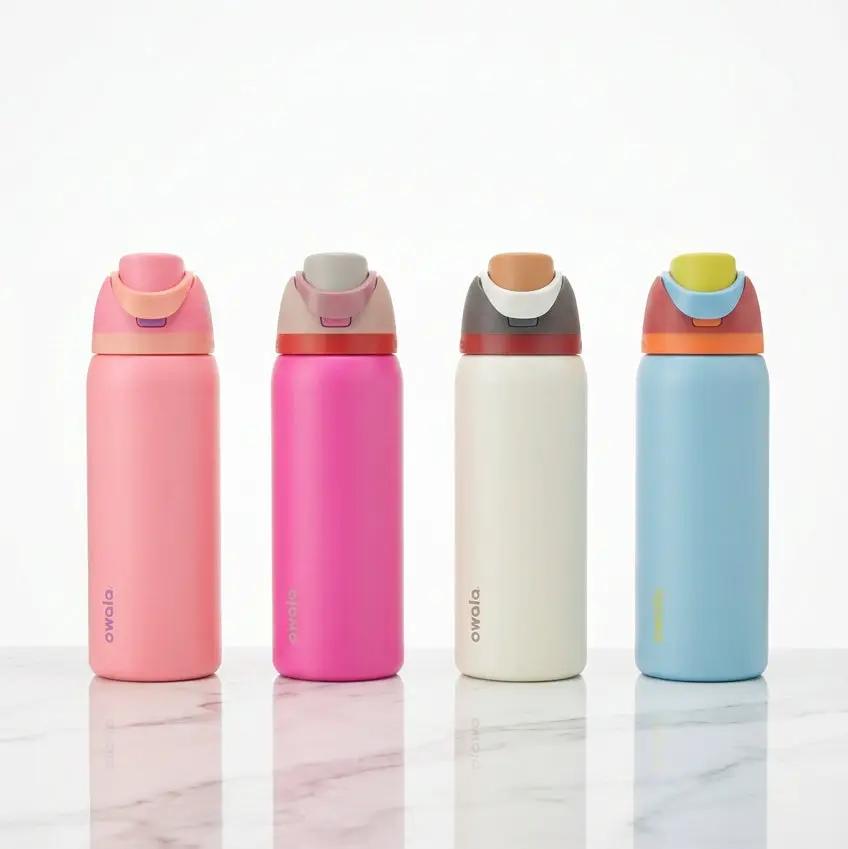Water Bottle With Built-In Straw Water Bottle Water Bottles