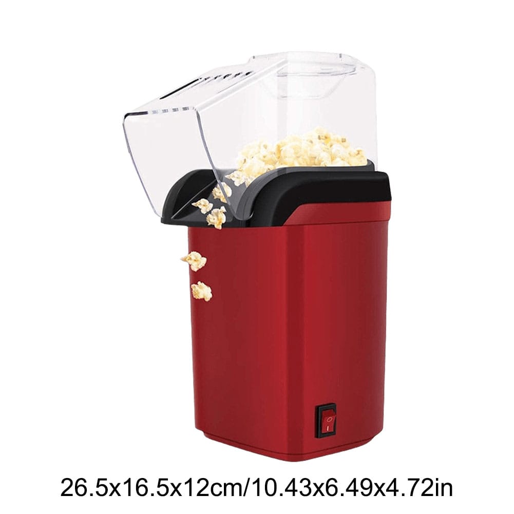 Automatic Electric Popcorn Machine – Mini Household Hot Air Popcorn Maker