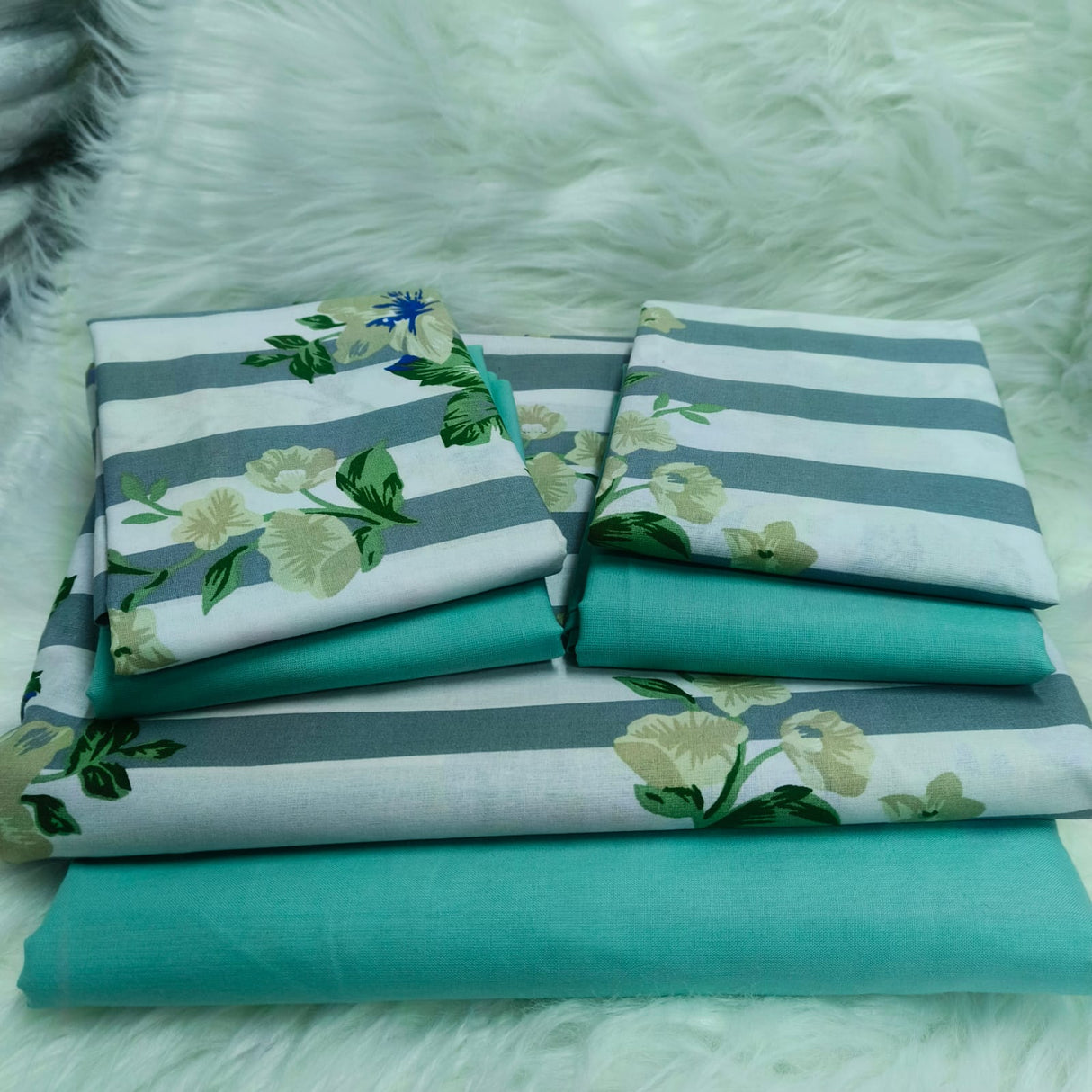 Cotton Printed Bedsheet Set - 6x7 ft