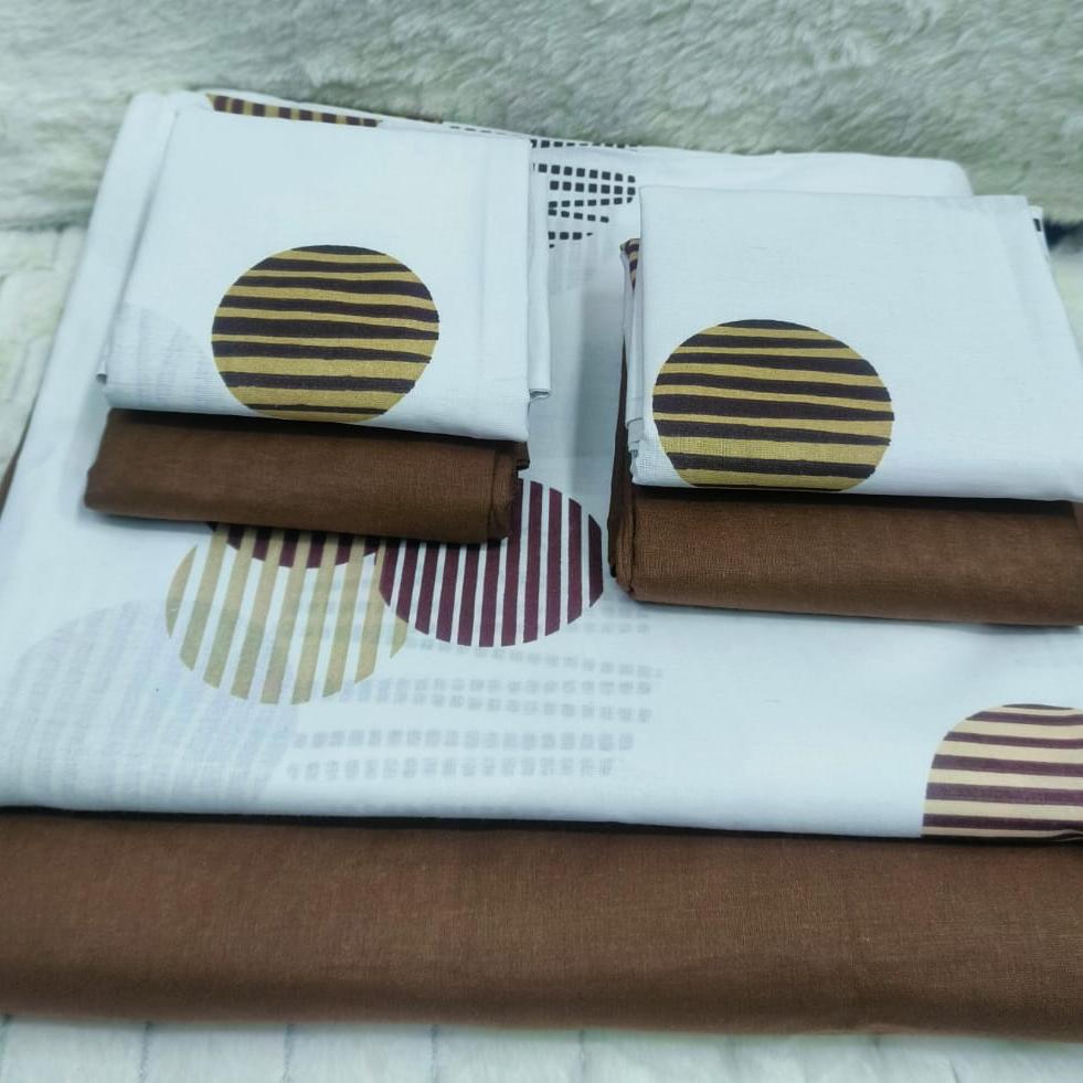 Cotton Printed Bedsheet Set - 6x7 ft