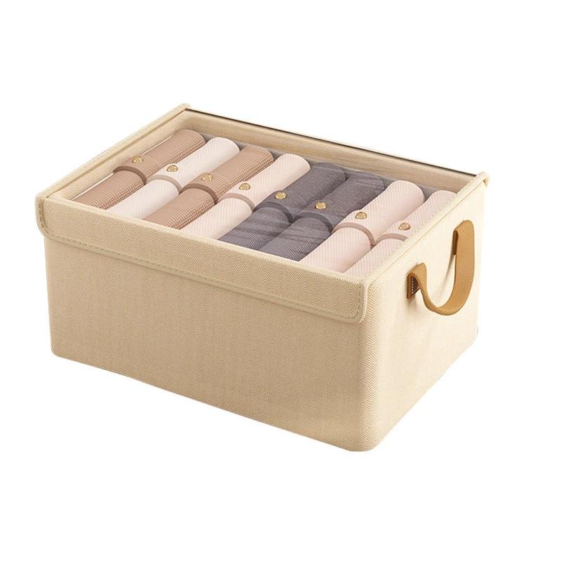Foldable Multipurpose Organizer / Jeans Organizer with Cover Home & Living Closet Organizers
