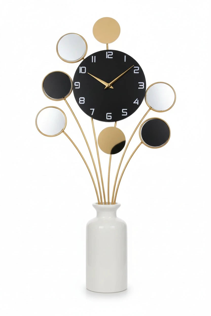 Geometric Shaped Wall Clock Home & Garden Wall Clocks