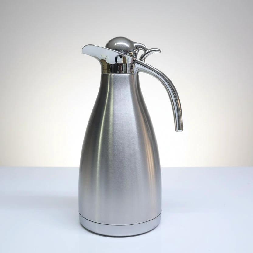 2.0L Stainless Steel Vacuum Flask Kitchen & Dining Thermoses