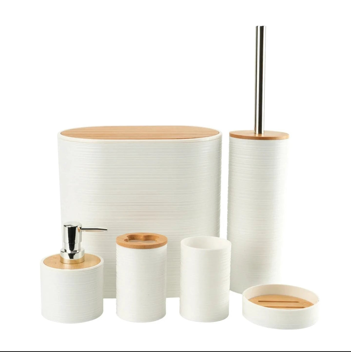 6Pc Bathroom Accessories Set Elegant Design For Modern Homes Bathroom Accessories Bathroom Accessories
