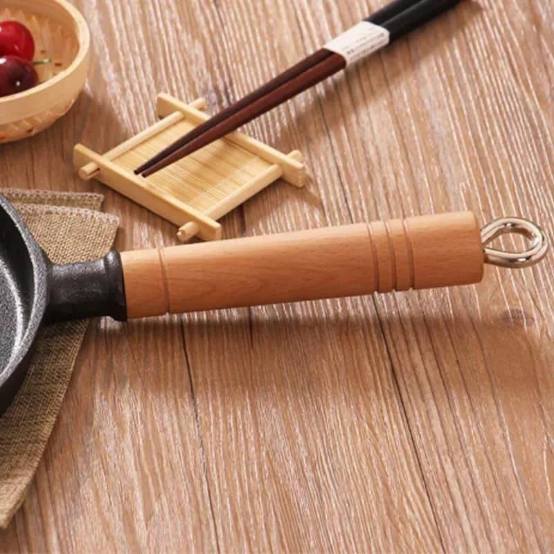 Cast Iron Chapati Pan 26cm Non-Stick Handle for Home Cooks Kitchen & Dining Griddles & Grill Pans