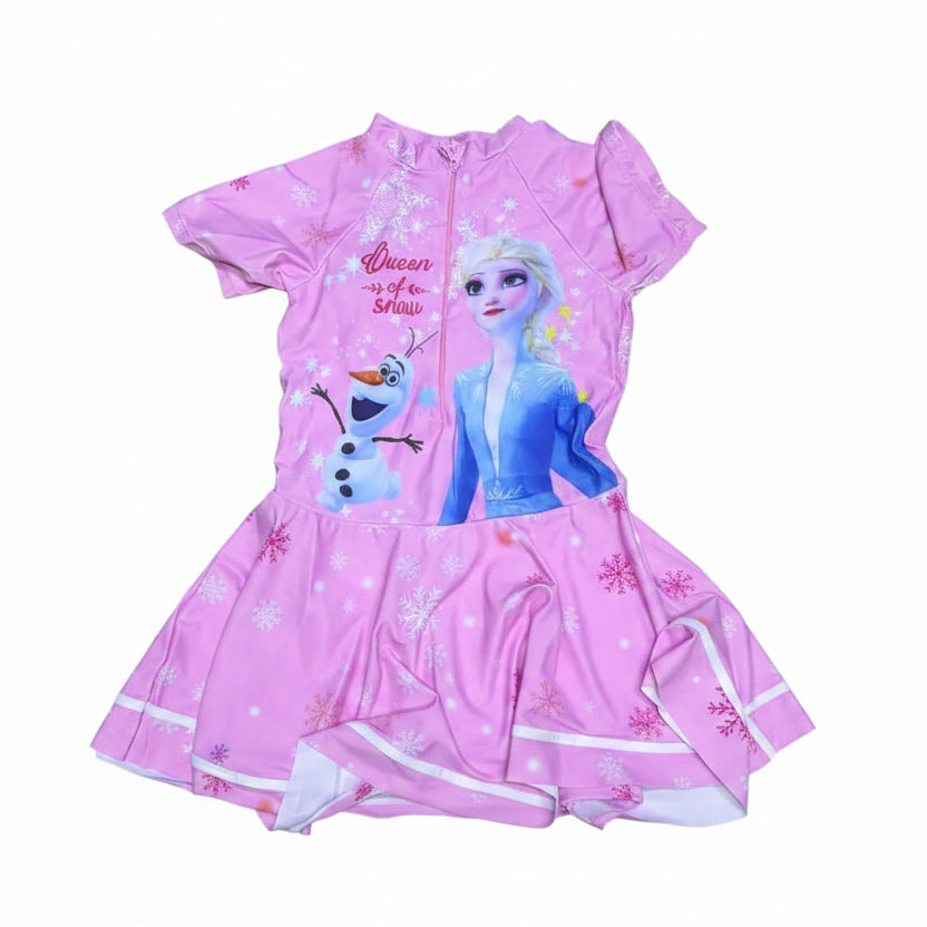 Kids 2-in-1 Cartoon Swimming Costume Swimwear Classic Bikinis