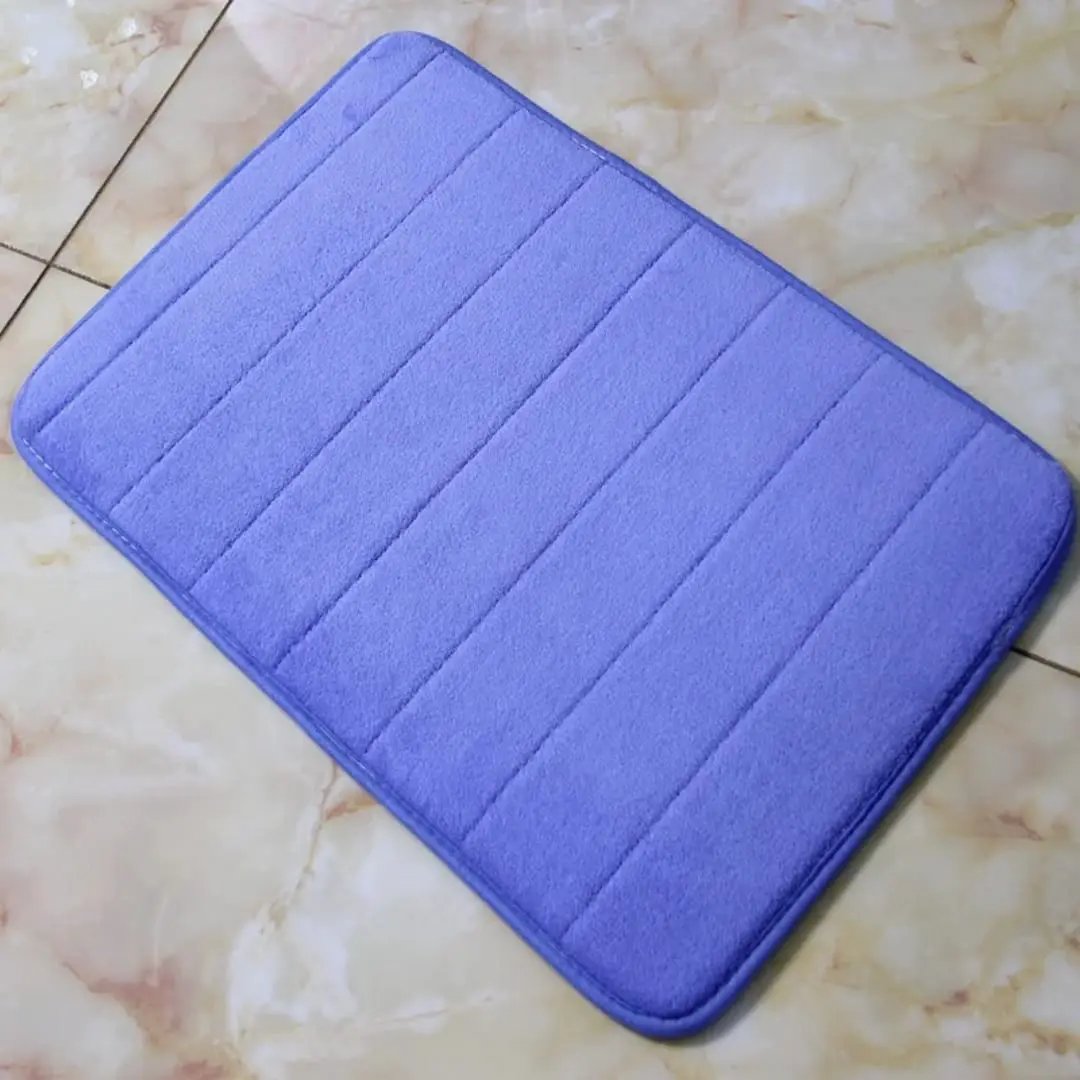 Memory Foam Bath Mat 50x80cm Bathroom Accessories Bath Mats & Rugs