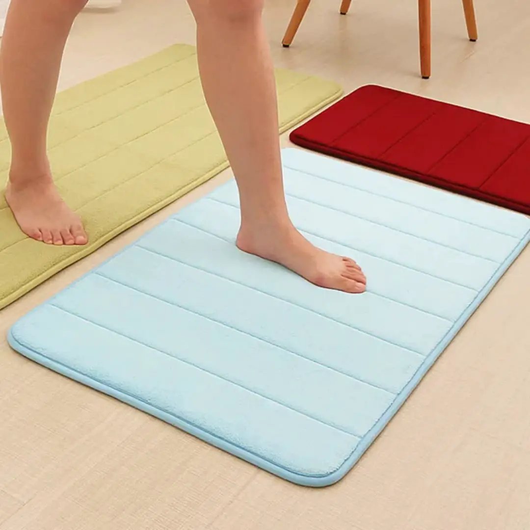 Memory Foam Bath Mat 50x80cm Bathroom Accessories Bath Mats & Rugs