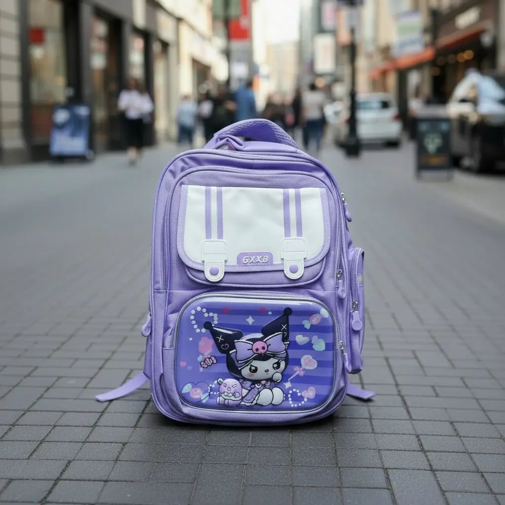 Cartoon Themed School Box Bag Kids & Baby School Backpacks