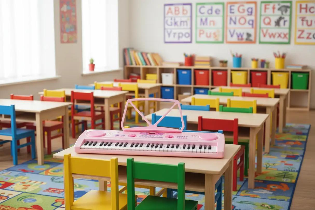 Portable Electronic Keyboard, 61 Keys Musical Instruments Musical Keyboards