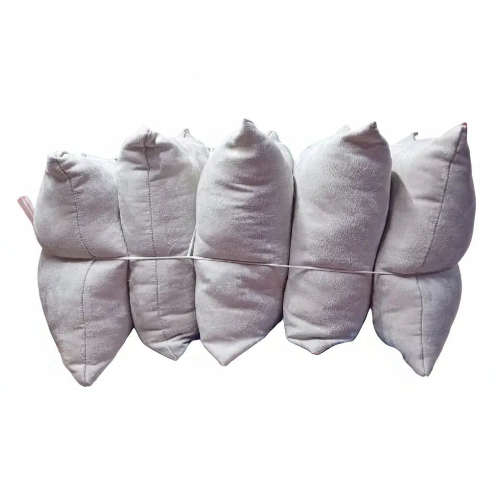 Fiber Filled Backrest Throw Pillows – Set of 5 Home Decor Throw Pillows