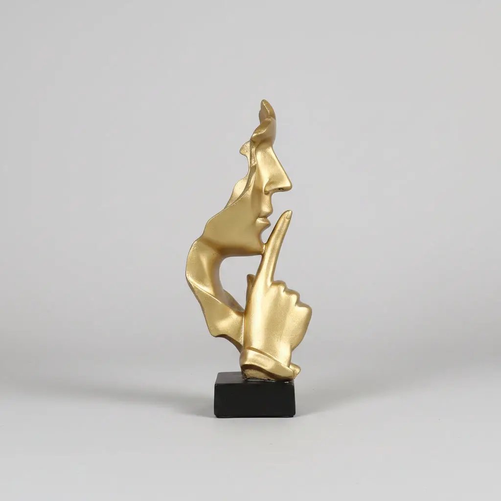 Silent Art Decor Home Decor Sculptures & Statues