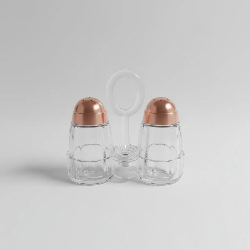 Acrylic Cruet Dining Shaker Set Kitchenware Condiment Dispensers