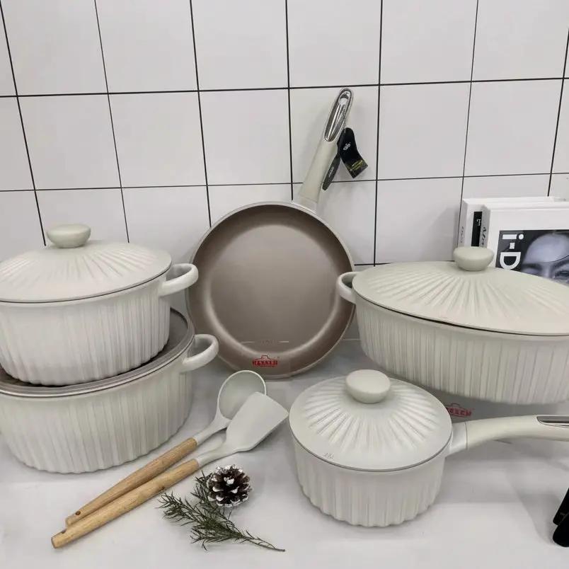 Uakeen Germany 11pc Ceramic Cookware Set VK27 Cookware Cookware Sets