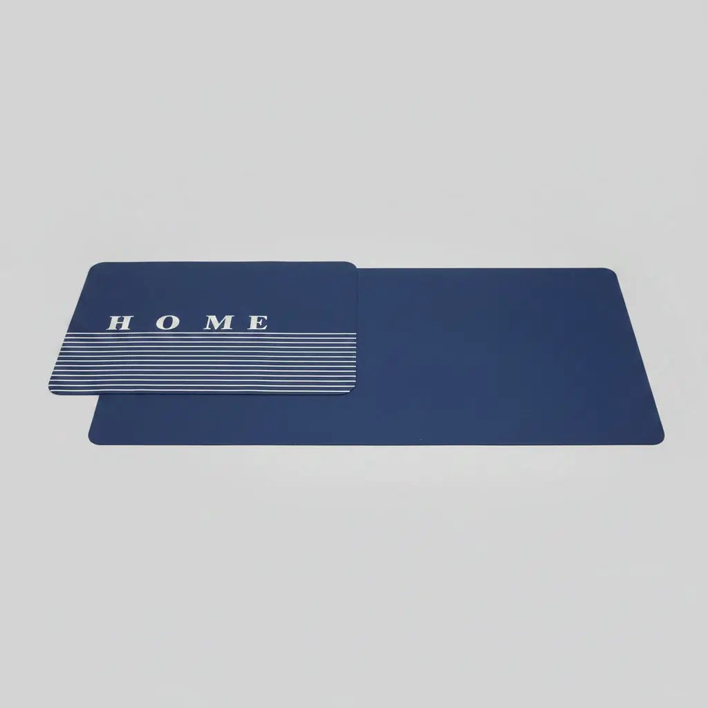 2pc Rubber Kitchen Mats Set Kitchen Mats Rugs