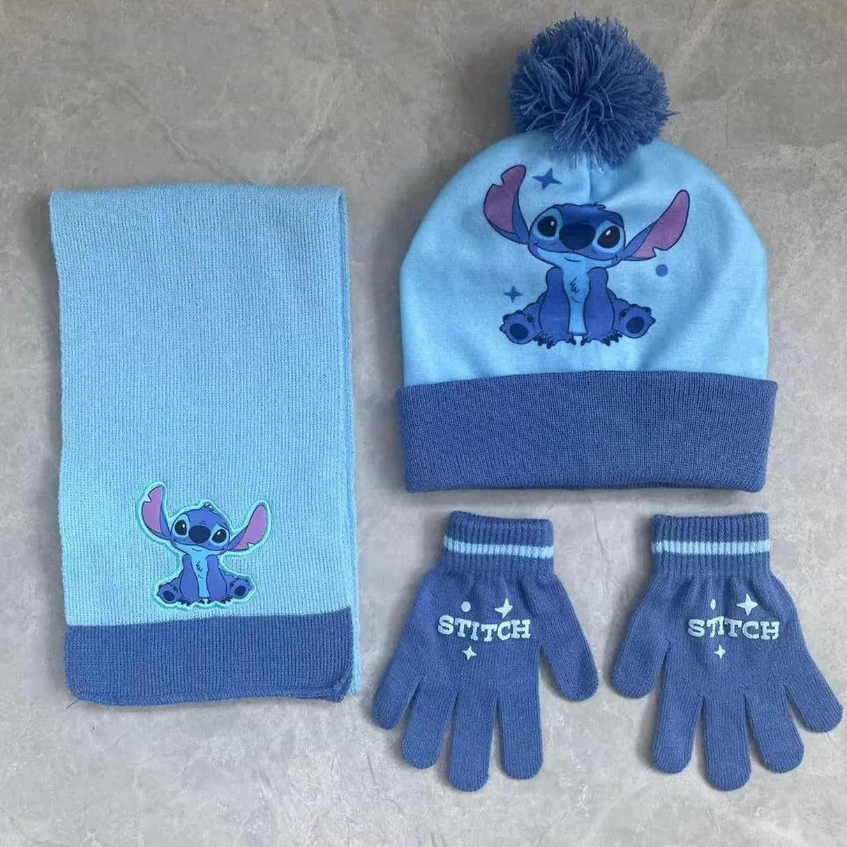 Kids Cartoon Princess Winter Set Baby & Kids Baby & Children's Hats