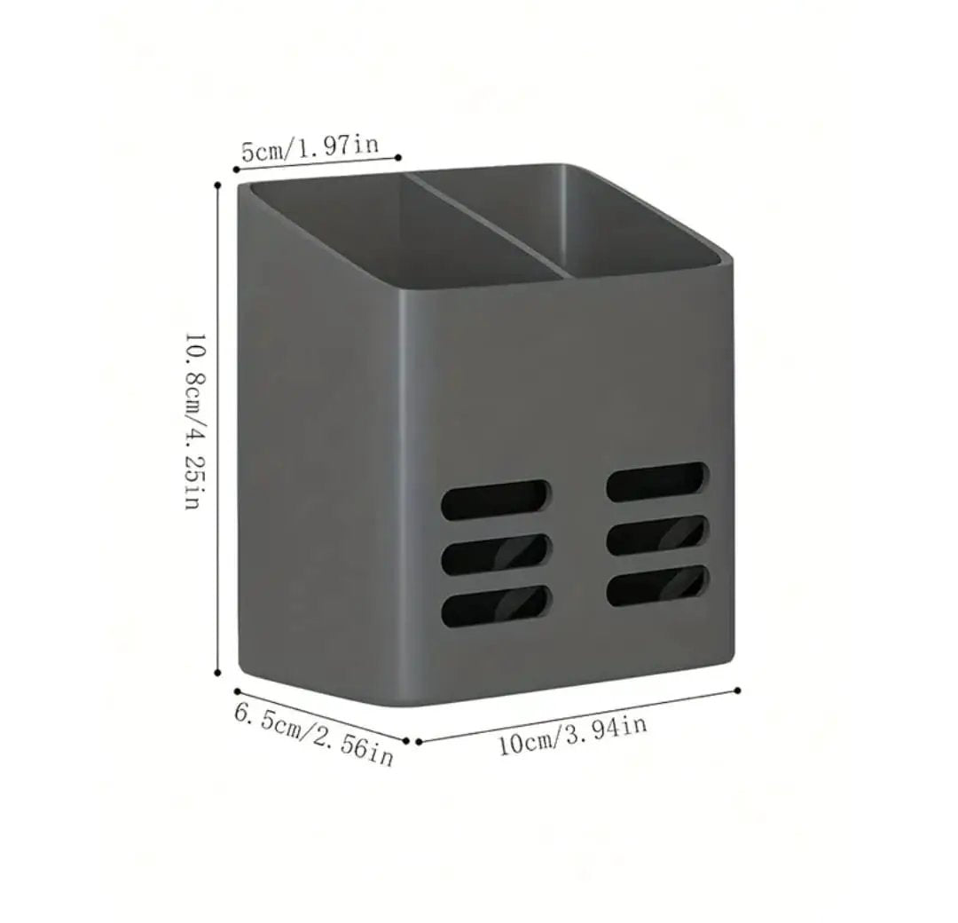 Punch-Free Storage Box Wall-Mounted Caddies