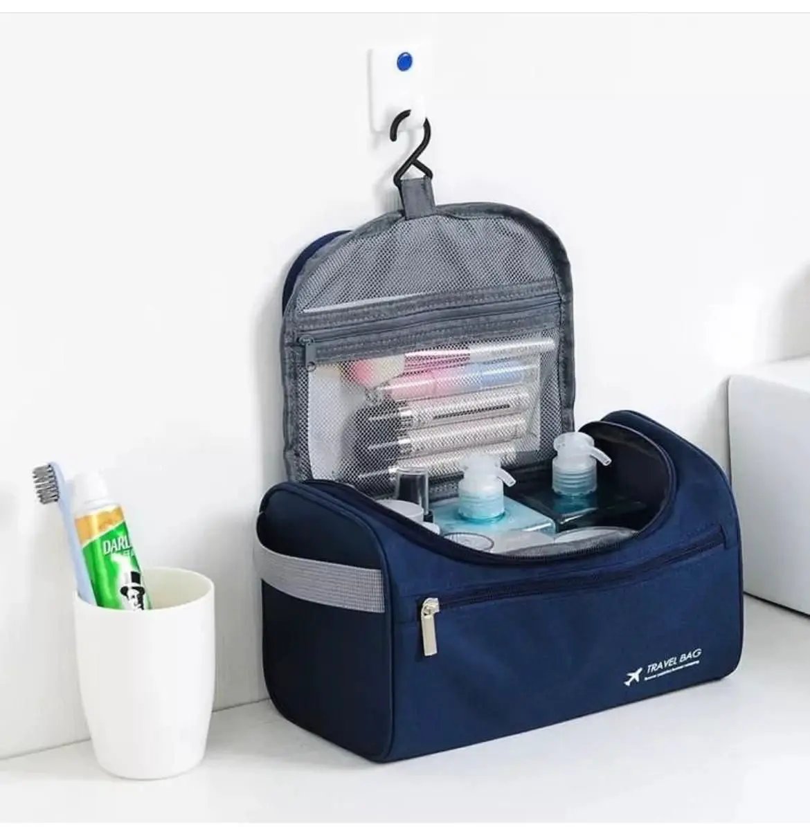 Waterproof Hanging Travel Cosmetic Bag Beauty & Personal Care Toiletry Bags