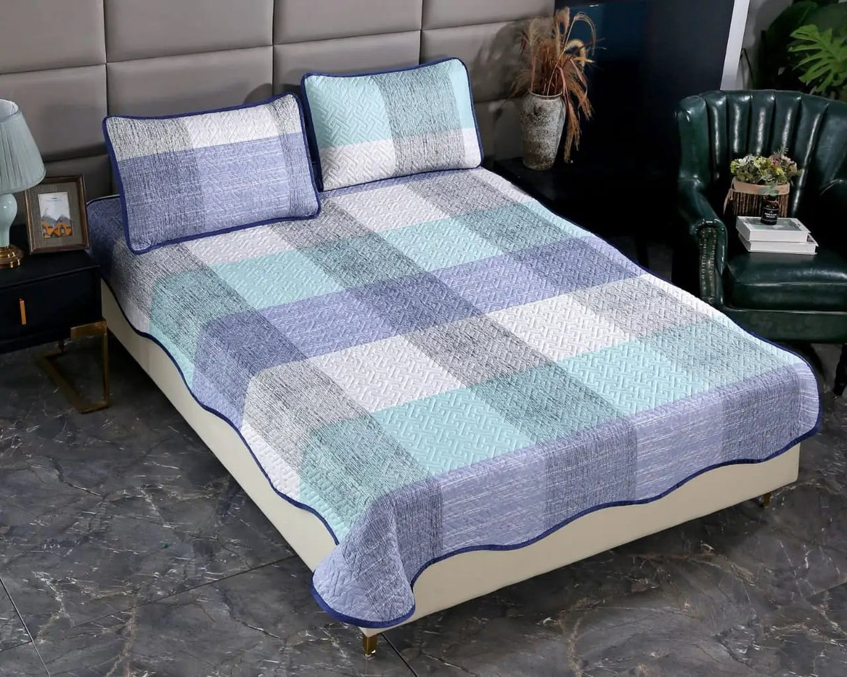 Warm Bedcover Set with Pillowcases Bedding Quilts & Comforters