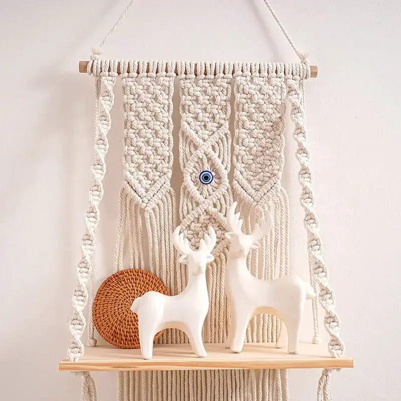 Nordic Hanging Plant Shelf Storage Rack Home & Living Floating Wall Shelves & Ledges