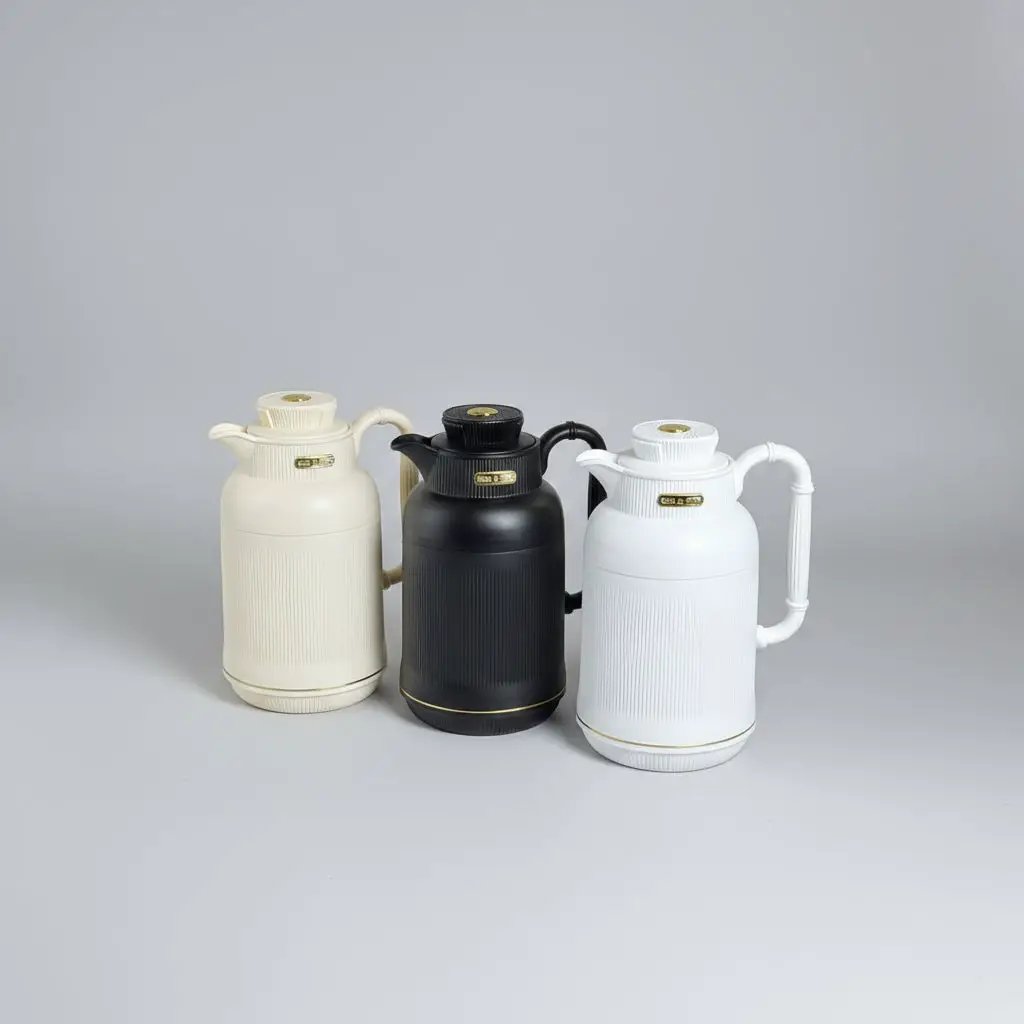 Classic Ribbed Vacuum Flask 1.0L Kitchen & Dining Thermoses