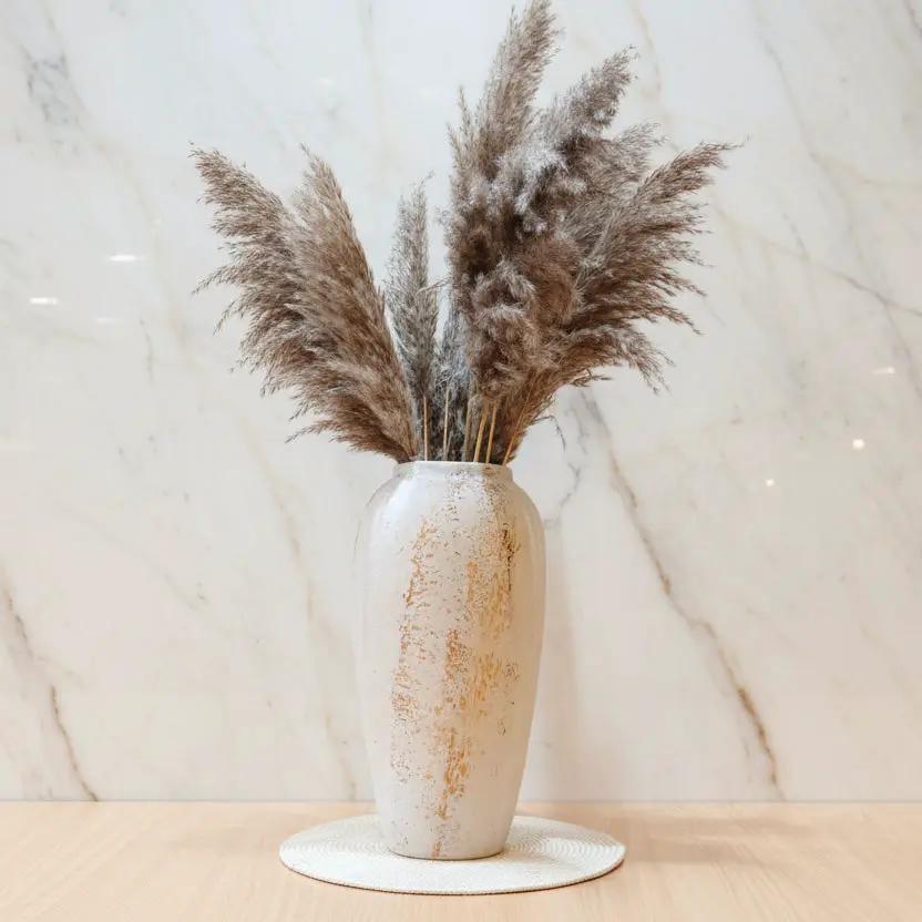 Dried Wild Mini Reed Pampas Bunch of 10 Home Decor Dried Flowers