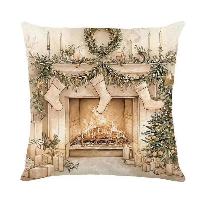 45cm Christmas Pillowcase Decorative Pillow Covers Throw Pillow Accessories