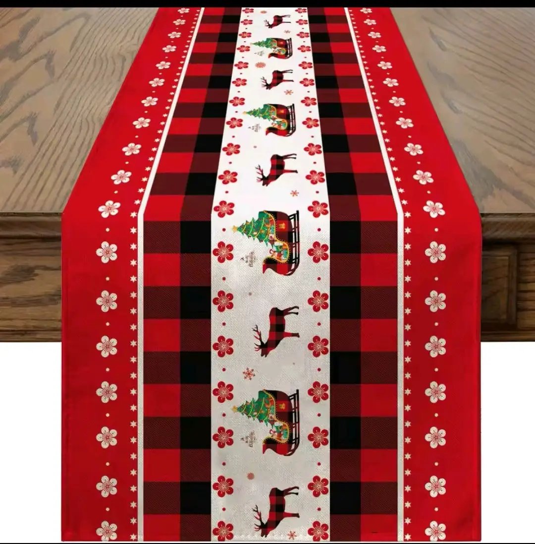 Christmas Table Runner 33 × 230cm Table Runners Table Runners