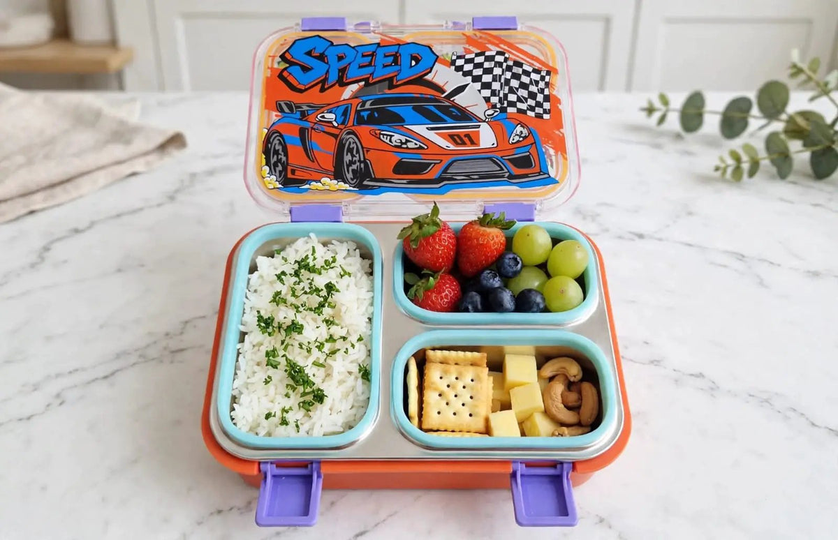 Kids Racing Car Bento Lunch Box Bento Lunch Box Bento Boxes