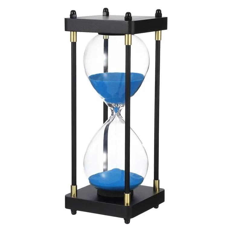 Sand Hourglass With Bamboo Stand Decorative Hourglass Hourglasses