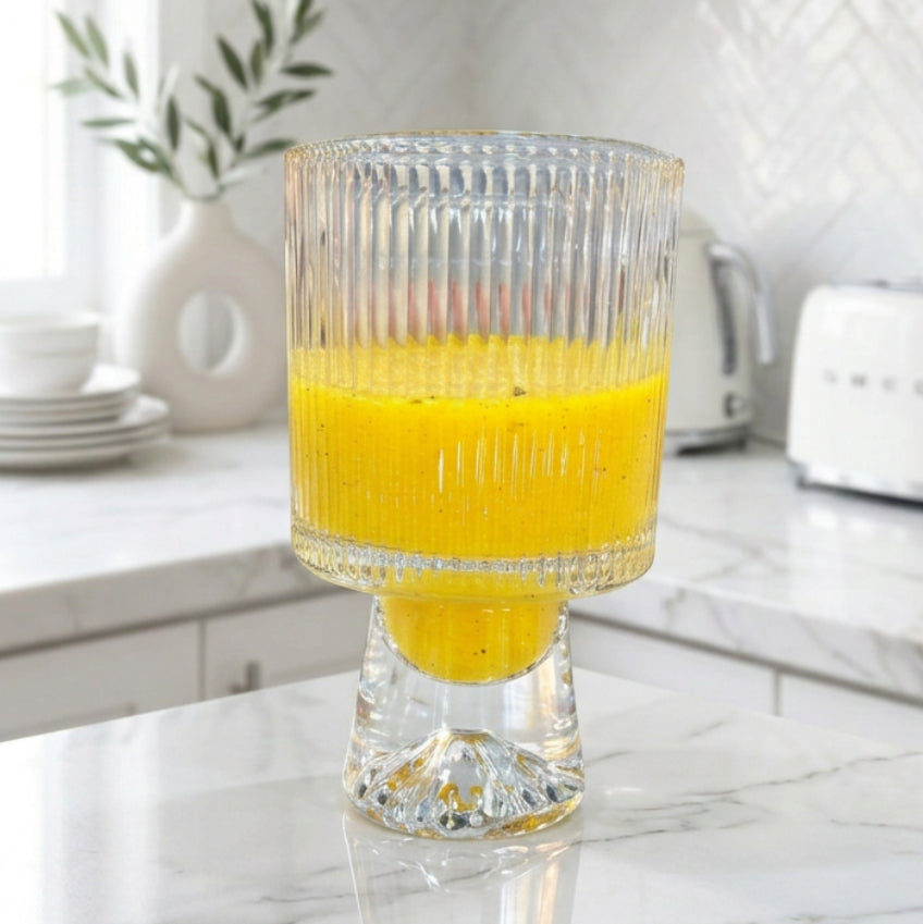 Mountain-Bottom Drinking Glasses