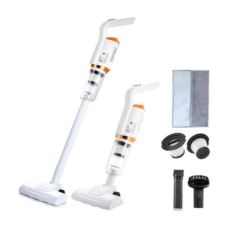 Wireless Rechargeable Vacuum Cleaner with 4 Brush Options and 7500Pa Suction