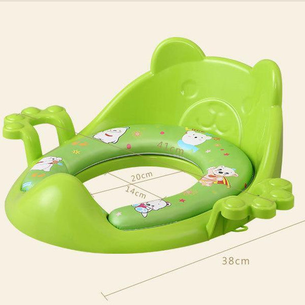 Cushioned Toilet Seat Kids Toilet Trainer - Potty Training Seat