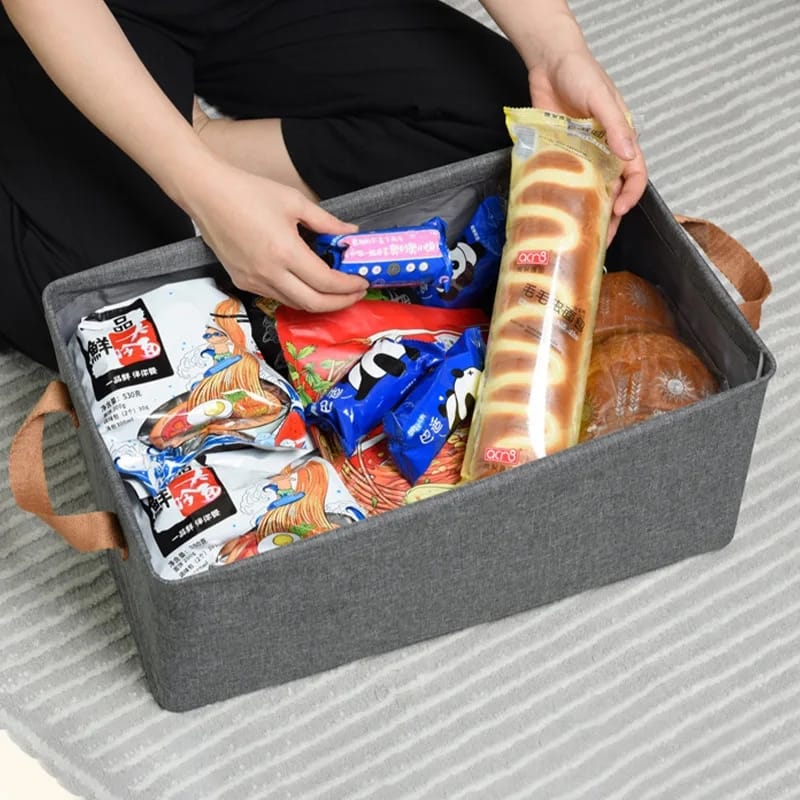 Collapsible Hard Fabric Closet Organizer